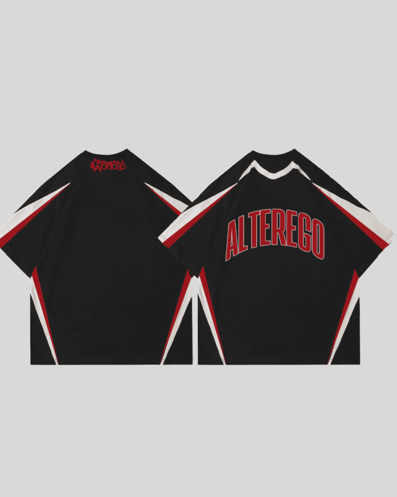 ALT390 Abstract Oversize T-Shirt